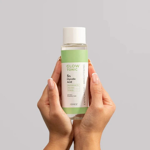Sinoz Glow Tonic 200ml – Pore Tightening, Exfoliating, Purifying with Salicylic Acid, Niacinamide & Ginseng