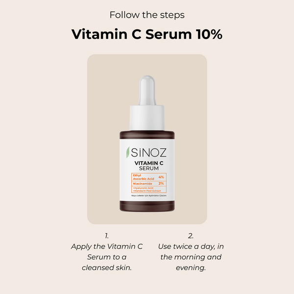 Sinoz Vitamin C Serum 30ML – Brightening, Hydrating & Anti-Aging Care