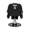 Globalstar 2687 Black Men’s Barber Chair – Hydraulic Reclining Salon Chair with Adjustable Headrest