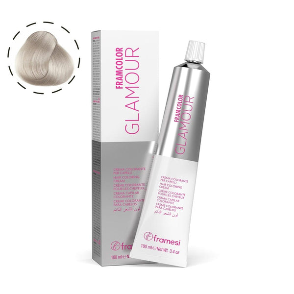 Framesi FramColor Glamour The Frozen Blondes 100ml – Ice Cool Permanent Blonde Hair Color