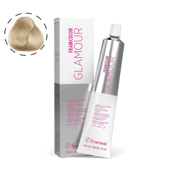 Framesi FramColor Glamour Ultra Lifts 100ml – Professional High-Lift Natural, Ash, Beige & Pearl Blondes