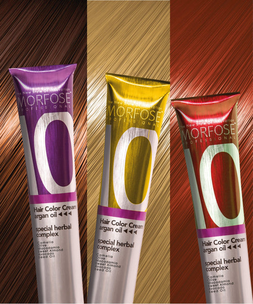 Morfose Hair Color Cream Argan Oil Special Herbal Complex (5.11 Intense