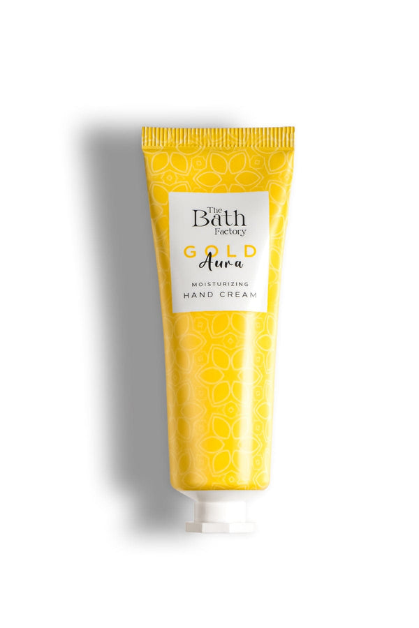 The Bath Factory Gold Aura Intensive Moisturizing Hand Cream – Nourishing & Softening, 30ml