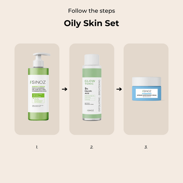 Sinoz Daily Skincare Set – Cleanse, Glow & Hydrate