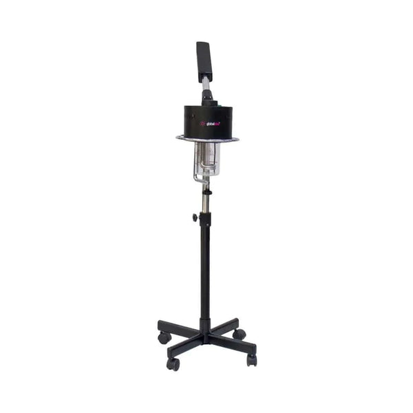 Globalstar Black Facial Steamer – Professional Long Arm Steam Device for Salons & Barbers