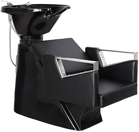 Globalstar Professional Salon Shampoo Chair with Wash Basin – Reclining Barber Backwash Unit