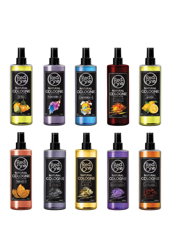 RedOne After Shave Natural Cologne Spray Caribbean 400ml - Ultimate Freshness