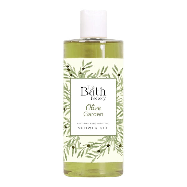The Bath Factory Olive Garden Shower Gel – Gentle Cleansing & Nourishing, 400ml