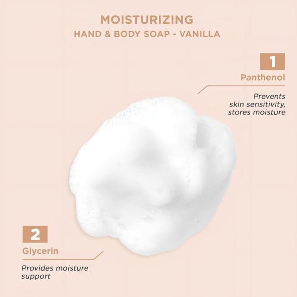 The Bath Factory Sweet Vanilla Soap – Moisturizing Face & Body Cleanser, 80g