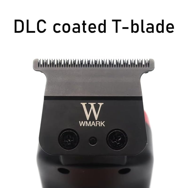 WMARK NG-9213 Professional Detail Trimmer 9000 RPM Cordless T-Blade Hair Clipper 0.1mm Precision Outliner