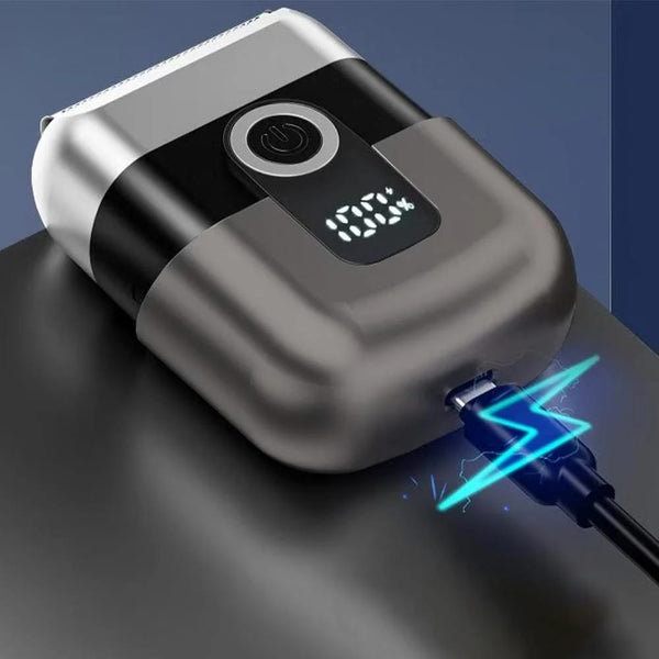 Globalstar Pocket-Size Electric Shaver – Rechargeable Reciprocating Razor for Men & Women, Portable Smooth Shaving Tool