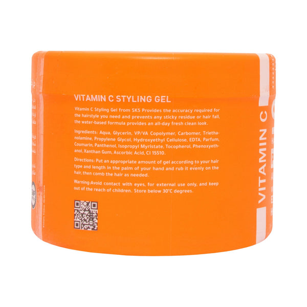 SK5 Vitamin C Hair Gel 500ml – All-Day Hold & Shine | No Residue & Lightweight Formula