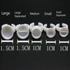 Globalstar 100PCS Disposable Tattoo Ink Caps Rings - Perfect for Microblading and Semi-Permanent Makeup
