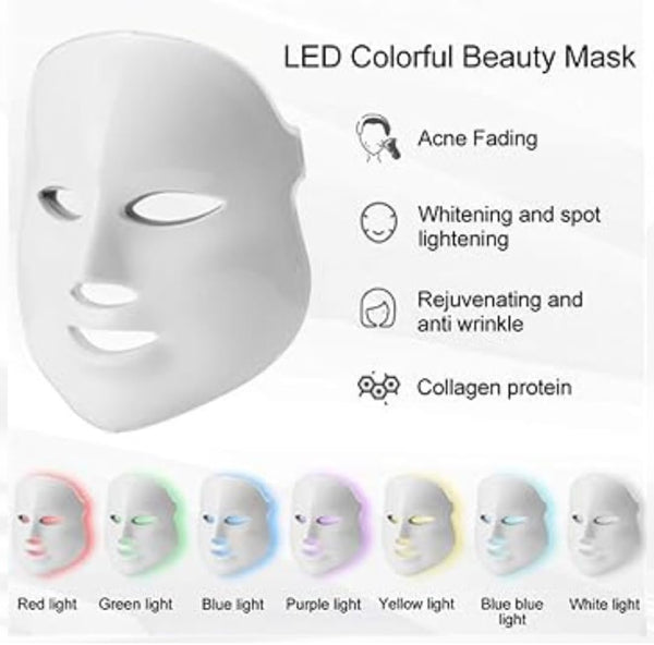 Globalstar 7-in-1 Hydra Facial Machine – Professional Skin Rejuvenation & Blackhead Removal Beauty Device, Green Metal