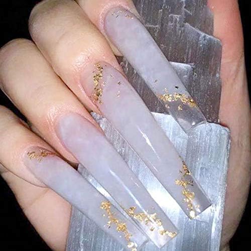 Global Star Extra Long C Curve Half Cover Nail Tips 120pcs - Statement Nails