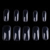 Globalstar 500pcs Clear Acrylic Style False Nail Tips with Box - Professional Salon Manicures
