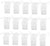 Globalstar Comfort Essentials: 50-Pack Women's Disposable White Thong Liners - Ideal for Spa, Maternity & Travel