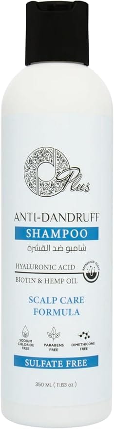 OPlus 350ml Anti-Dandruff Shampoo – Eliminates Flakes & Nourishes Scalp & Hair