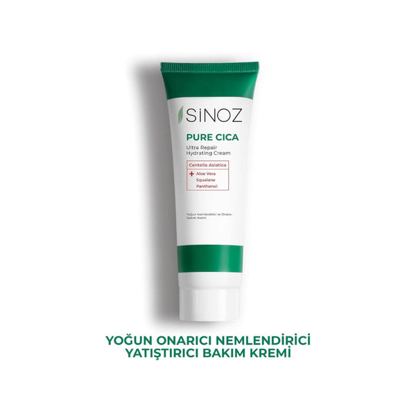 Sinoz Pure Cica Intensive Repair Cream 50ml – Centella Asiatica, Soothing & Moisturizing Barrier Care,