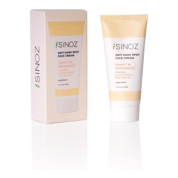 Sinoz Anti-Dark Spot Face Cream – Vitamin C & Niacinamide Brightening, Spot Correction, 40ml