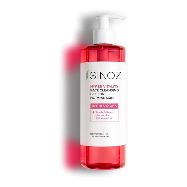 Sinoz Hydrapro Face Cleansing Gel – Deeply Moisturizing Cleanser for Normal Skin, 400ml