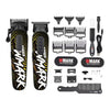 WMARK NG-8631KIT Professional Hair Clipper Trimmer Set 9000RPM Metal Body 240 Min Runtime 9 Guide Combs