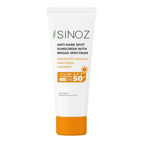 Sinoz Anti-Dark Spot Sunscreen SPF 50+ – Broad Spectrum Protection & Brightening for Blemish-Prone Skin