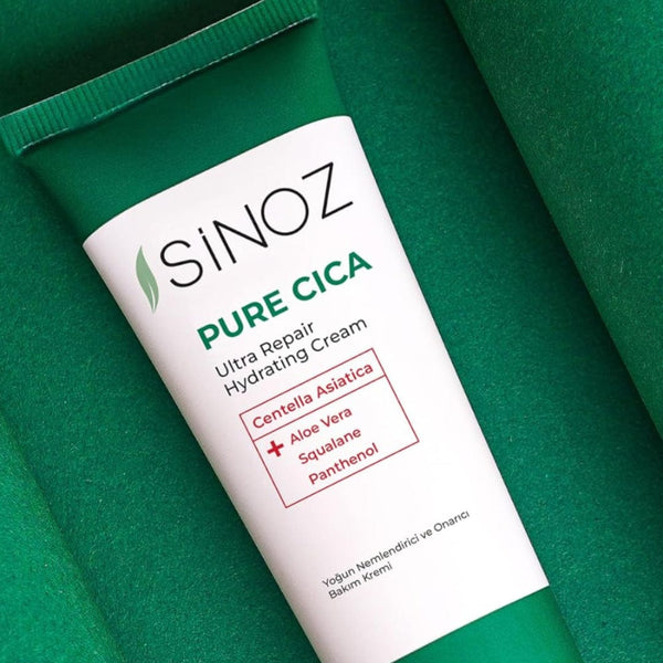 Sinoz Pure Cica Intensive Repair Cream 50ml – Centella Asiatica, Soothing & Moisturizing Barrier Care,