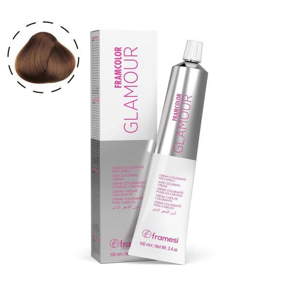 Framesi FramColor Glamour The Sands 100ml – Sandy Blonde Permanent Hair Color with 100% Grey Coverage