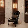Globlastar Black Professional Shampoo Chair –Comfortable Salon Backwash Unit