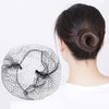 Globalstar Nylon Hairnet with Elastic Edge - 144 Black Mesh Hair Accessories for Secure Styling