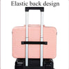 Globalstar Professional Black Makeup Train Case: Sleek Portable Organizer for Makeup Artists and Beauty Enthusiasts