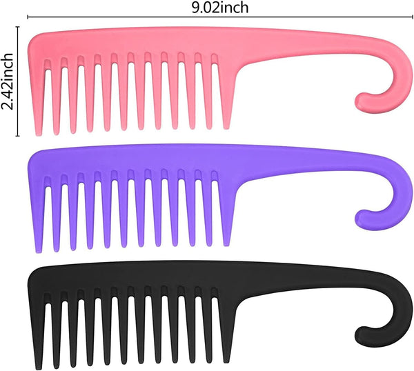 Globalstar Wide Tooth Combs: The Ultimate Detangling Solution for Curly Locks