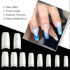 Globalstar Pro 500-Piece French Style False Nail Kit - Flawless Manicures