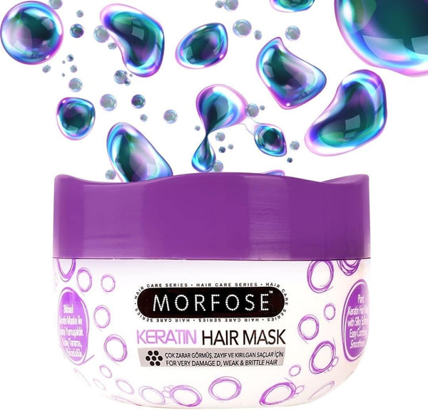 Morfose Keratin Hair Mask 500ml - Deep Repair and Strengthening