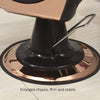 Global Star Salon Chair - Hydraulic Barber Chair for Business or Home, Luxury Black Hair Salon Chair with Lifting and Rotating Features