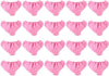 Globalstar 100-Pack Ultra-Soft Disposable Women's Travel Panties Pink - Non-Woven Freshness for Any Occasion