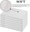 Globalstar White Fitted Bed Cover 90 x 215 cm – Pack of 10 High-Quality Sheets