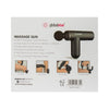Globalstar GS-G004 Massage Gun 3200 RPM, 5 Speed Levels - 4 Massage Heads | 1800mAh Rechargeable Battery