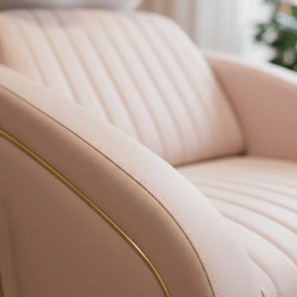 Globalstar Beauty Spa Pink Shampoo Bed – Synthetic Leather, Salon-Quality, Comfortable Design