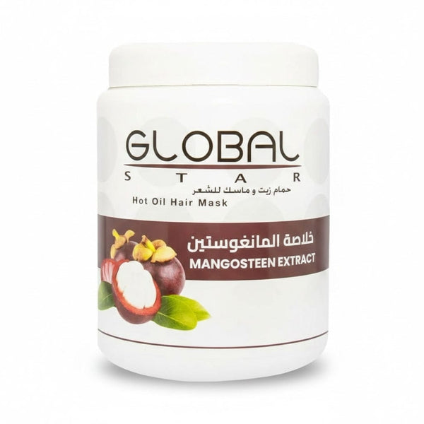 Globalstar Hot Oil Hair Mask Mangosteen Extract 1000ml – Deep Repair & Nourishing Treatment