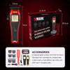 WMARK NG-X1 Professional Hair Clipper 10000 RPM Maglev Motor DLC Blade - Zero Gap Fade Clipper with 6 Combs