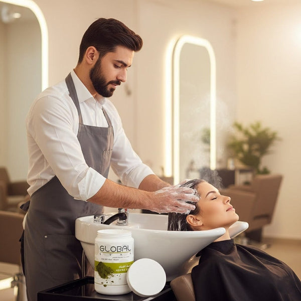 Globalstar Hot Oil Hair Mask Henna Extract 1500ml – Deep Nourish & Repair Treatment