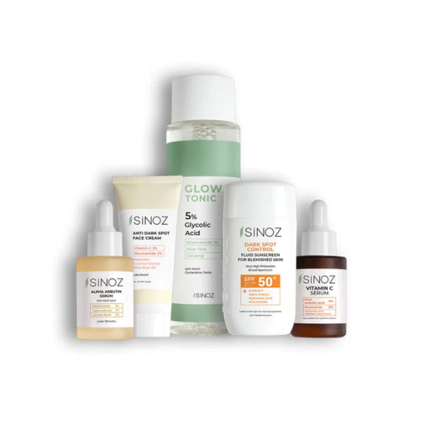 Sinoz Blemish Set 5-in-1 – Dark Spot Treatment & Brightening Skincare Kit