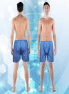 Globalstar Disposable Exam Shorts - Unisex Non-Woven Medical Patient Shorts with Elastic Waistband