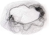 Globalstar Nylon Hairnet with Elastic Edge - 144 Black Mesh Hair Accessories for Secure Styling