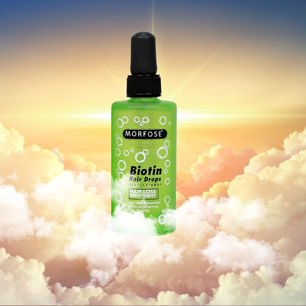 Morfose Biotin Hair Drops 100ml - Effective Hair Loss Treatment and Strengthening Serum
