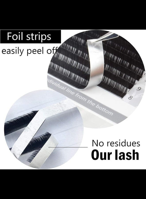 Vikiyi0.03D Faux Mink Fans for Luxurious Lash Artistry - Dramatic Dimensions