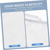 Globalstar Comfort Essentials: 50-Pack Women's Disposable White Thong Liners - Ideal for Spa, Maternity & Travel