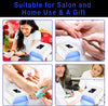 Globalstar Rechargeable 60W Cordless UV LED Nail Lamp with Automatic Sensor - Professional Gel Nail Dryer